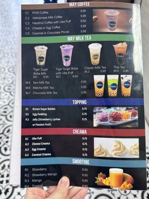 Menu photo 7 May Cafe Lakewood, WA