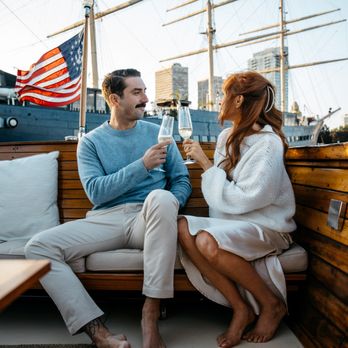 Sea Philly - M/V Argonaut | Perfect for romantic date nights | Groups of 2-4 guest - Boat Tours Near Me - Philadelphia, Pennsylvania Sea Philly - M/V Argonaut | Perfect for romantic date nights | Groups of 2-4 guest - Boat Tours Near Me - Philadelphia, Pennsylvania