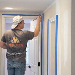 Two Men Four Hands - Interior painting, clean lines