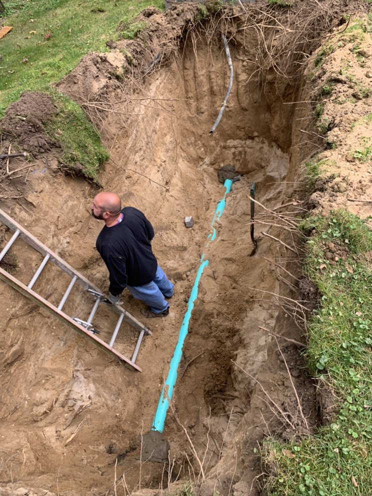 Slide of Dave Lange Sewer Service