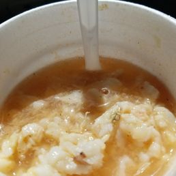 Cracked conch with hot sauce