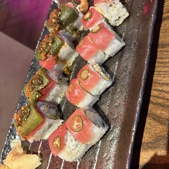 Blue Sushi Sake Grill - San Marcos Maki & Spanish Fly - Sushi Bars Near Me - Tempe, Arizona Blue Sushi Sake Grill - San Marcos Maki & Spanish Fly - Sushi Bars Near Me - Tempe, Arizona