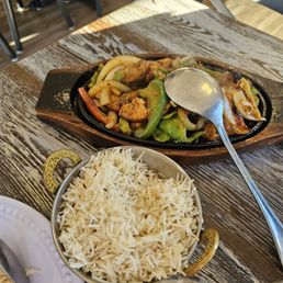 Tandoori children and rice Tandoori children and rice