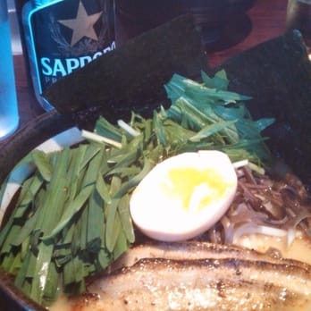 Ramen Parlor - Pork broth ramen, added chives - Ramen Near Me - San Mateo, California Ramen Parlor - Pork broth ramen, added chives - Ramen Near Me - San Mateo, California