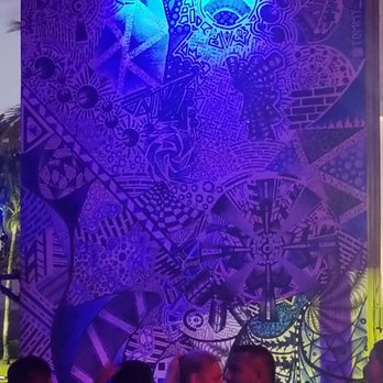 Palace Bar - Nice wall art - Gay Bars Near Me - Miami Beach, Florida