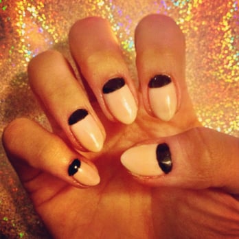 Sun Nails - Gel moon mani by Vincent - Nail Salons Near Me - Los Angeles, California