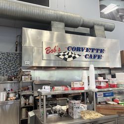 Corvette Cafe - The main grill and dining area.