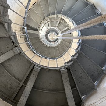 Hillsboro Inlet Lighthouse - Stairs visual.   Note no open toed shoes,  8 years up, and limited people at a time. - Local Flavor Near Me - Hillsboro Beach, Florida