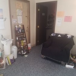 Massages by Jess - A separate receiving room where you can sit, and relax while you are filling out your intake or scheduling your next appointment