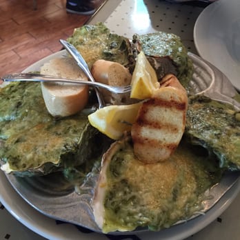 The Lobster Trap - Oyster rockafller - Seafood Near Me - Avalon, California The Lobster Trap - Oyster rockafller - Seafood Near Me - Avalon, California