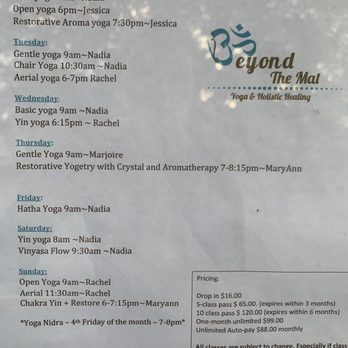 Beyond The Mat - Yoga Near Me - Bradenton, Florida