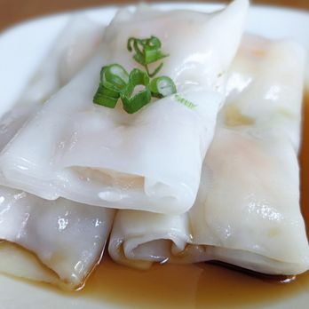 Donut Delight Express - Cheung Fun mainly thick rice paper with minimal shrimp cut in half. - Donuts Near Me - Union City, California Donut Delight Express - Cheung Fun mainly thick rice paper with minimal shrimp cut in half. - Donuts Near Me - Union City, California