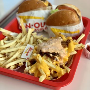 In-N-Out Burger - Close up of my animal fries !!! - Fast Food Near Me - Glendora, California In-N-Out Burger - Close up of my animal fries !!! - Fast Food Near Me - Glendora, California