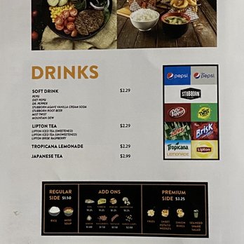 Pepper Lunch - Menu - Teppanyaki Near Me - Irvine, California