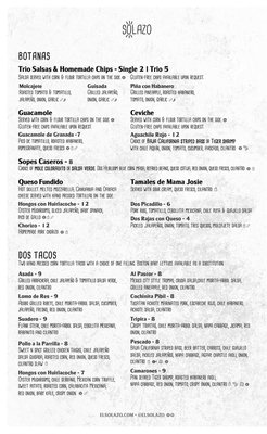 Menu photo 1 El Solazo Chicago, IL