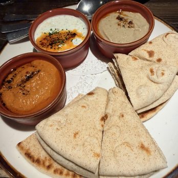 Lokma - Trio Spreads - Mediterranean Near Me - San Francisco, California