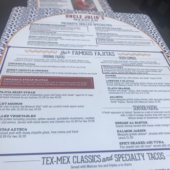Uncle Julio's - Tex-Mex Near Me - Reston, Virginia Uncle Julio's - Tex-Mex Near Me - Reston, Virginia
