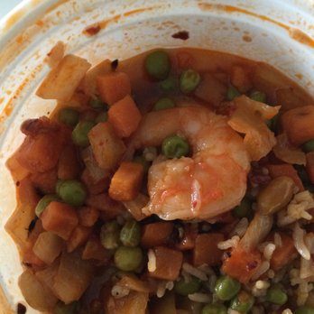 Great Wall Restaurant - Hot spicy shrimp with frozen carrots and peas no spice whatsoever. - Chinese Near Me - Mount Kisco, New York