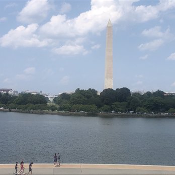 USA Guided Tours - View across tidal basin from Jefferson memorial - Historical Tours Near Me - Washington, DC, District of Columbia USA Guided Tours - View across tidal basin from Jefferson memorial - Historical Tours Near Me - Washington, DC, District of Columbia