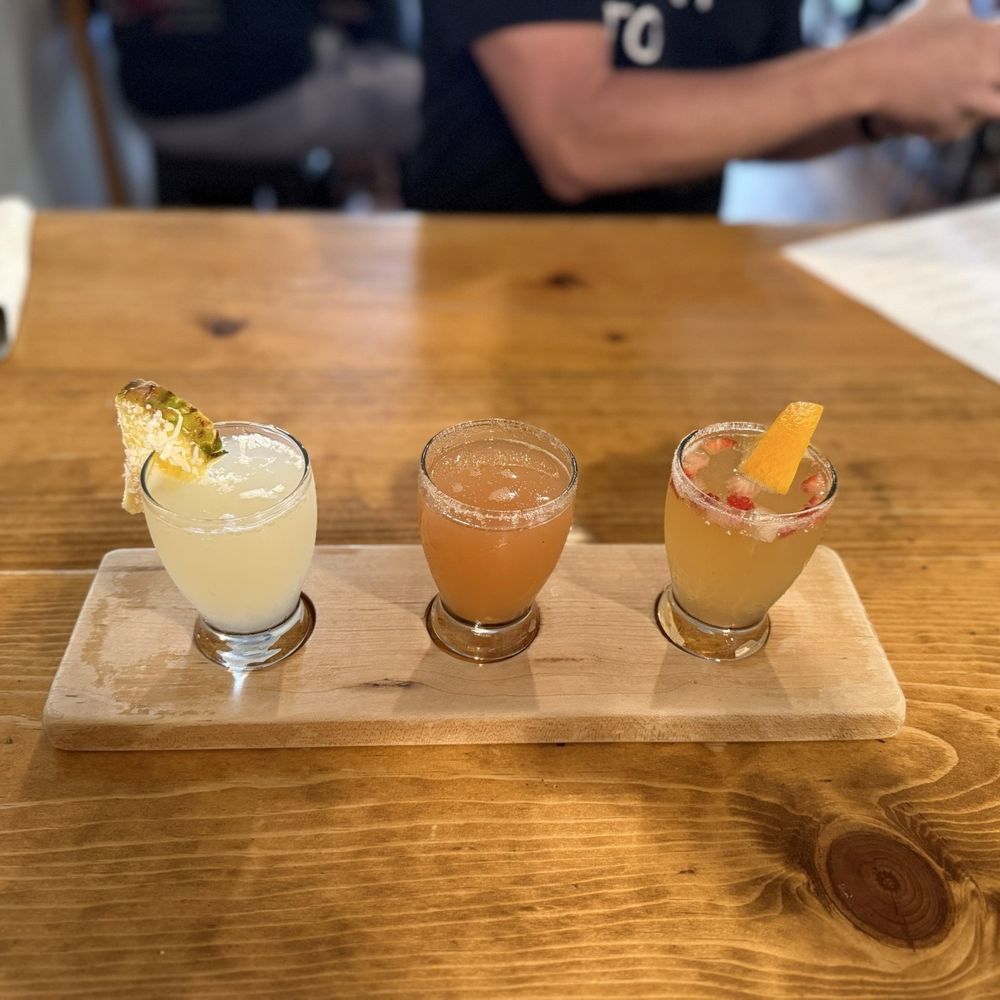 Get Toasted - Mimosa flight (Pina colada, guava, tropical paradise) - Breakfast & Brunch Near Me - Riverbank, California Get Toasted - Mimosa flight (Pina colada, guava, tropical paradise) - Breakfast & Brunch Near Me - Riverbank, California