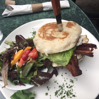Plums Cafe - Hangover burger - Breakfast & Brunch Near Me - Costa Mesa, California