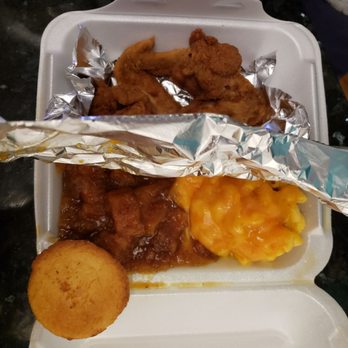 Priscillas Ultimate Express - Chicken, sweet potatoes, & mac n cheese - Soul Food Near Me - Hanover Park, Illinois