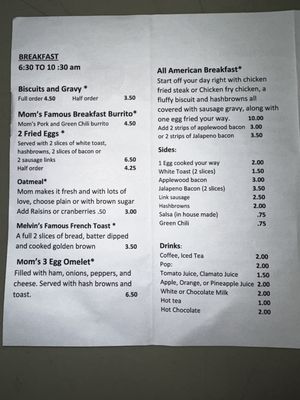 Menu photo 3 Mom's Kitchen Goodland, KS Menu photo 3 Mom's Kitchen Goodland, KS