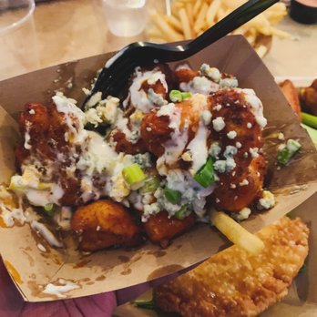 Clinton Hall Bronx - Buffalo Cauliflower - Beer Gardens Near Me - Bronx, New York