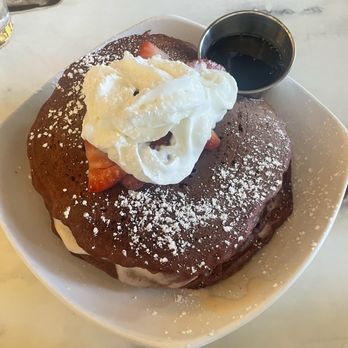 Easy Like Sunday - Red velvet pancakes - Breakfast & Brunch Near Me - Charlotte, North Carolina Easy Like Sunday - Red velvet pancakes - Breakfast & Brunch Near Me - Charlotte, North Carolina