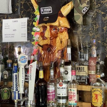 Ol Stuga - Back of the bar - Bars Near Me - Lindsborg, Kansas