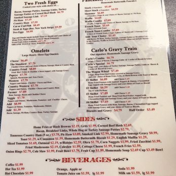Carlo's Diner - Menu dec 2019 - American Near Me - Ocoee, Florida