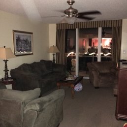 Living room ocean front