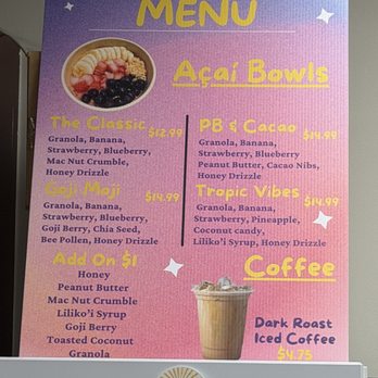 Ulu Mana - Acai Bowl Menu - Fruits & Veggies Near Me - Honolulu, Hawaii Ulu Mana - Acai Bowl Menu - Fruits & Veggies Near Me - Honolulu, Hawaii