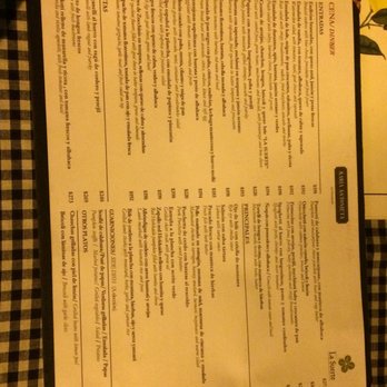 María Antonieta - Dinner menu - Bistros Near Me - Mendoza, M