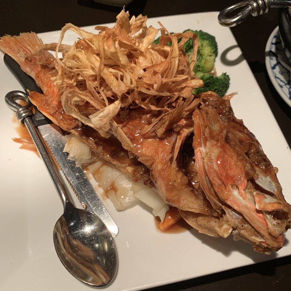 Jasmine - Snapper Sweet Chili Tamarind Sauce - Thai Near Me - Brentwood, Tennessee