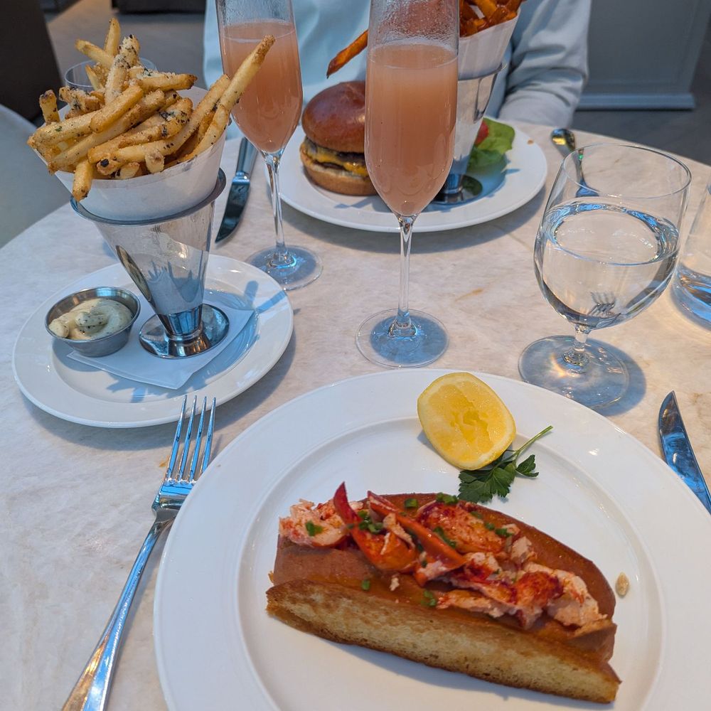 RH Rooftop Restaurant at RH Raleigh - Bellini, truffle fries, and lobster roll - Breakfast & Brunch Near Me - Raleigh, North Carolina RH Rooftop Restaurant at RH Raleigh - Bellini, truffle fries, and lobster roll - Breakfast & Brunch Near Me - Raleigh, North Carolina
