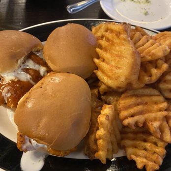The Corner Pub and Grill - Buffalo Chicken Sliders - Sports Bars Near Me - O'fallon, Missouri The Corner Pub and Grill - Buffalo Chicken Sliders - Sports Bars Near Me - O'fallon, Missouri