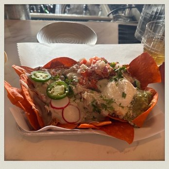 K Rico Mexican Grill - Chicken Nachos (happy hour) - Mexican Near Me - Naples, Florida