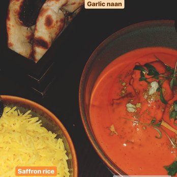 ROOP Chicago Innovative Indian Restaurant & Cocktail Bar - Butter chicken, garlic naan and saffron rice - Indian Near Me - Chicago, Illinois ROOP Chicago Innovative Indian Restaurant & Cocktail Bar - Butter chicken, garlic naan and saffron rice - Indian Near Me - Chicago, Illinois