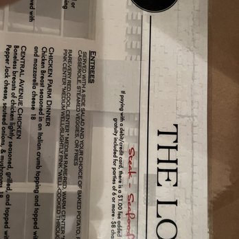 The Loft - The menu - Steakhouses Near Me - Laurel, Mississippi