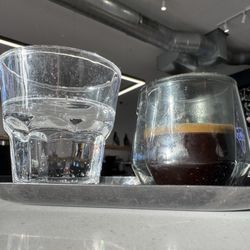 @392Caffe | Utica Ridge - Neat espresso and sparkling water