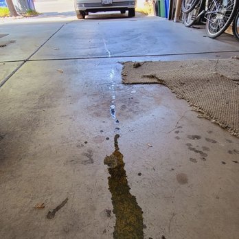 The Pit Stop - Oil all over my garage floor and driveway right after having my oil change at the Pit Stop. - Auto Repair Near Me - Fremont, California The Pit Stop - Oil all over my garage floor and driveway right after having my oil change at the Pit Stop. - Auto Repair Near Me - Fremont, California