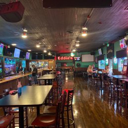 a view of the bar area