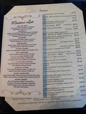 Menu photo 1 Pasta House Pinetop, AZ Menu photo 1 Pasta House Pinetop, AZ
