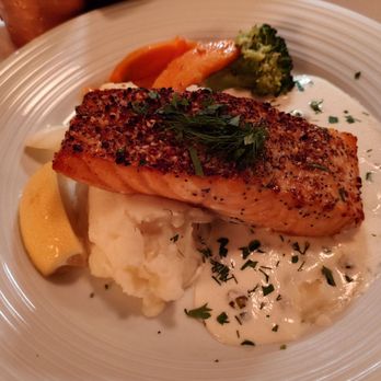 Moonstruck - Everything crusted salmon - American Near Me - Asbury Park, New Jersey