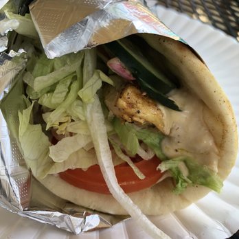 Sam's Cuisine - Chicken pita - Mediterranean Near Me - Davis, California Sam's Cuisine - Chicken pita - Mediterranean Near Me - Davis, California