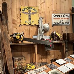 Tongass Historical Museum - Pulp mill paraphernalia