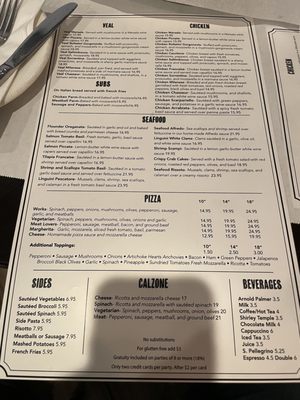 Menu photo 8 Franco's Italian Restaurant Cypress, CA