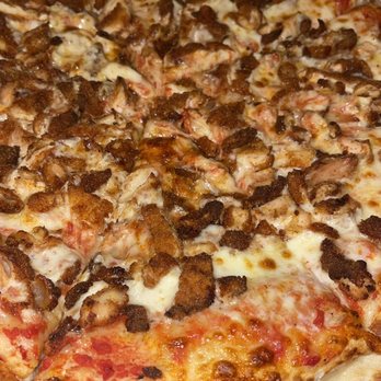 Algieri's Pizza Restaurant - Double Dough Chicken Cutlet Pie - Pizza Near Me - Belleville, New Jersey Algieri's Pizza Restaurant - Double Dough Chicken Cutlet Pie - Pizza Near Me - Belleville, New Jersey