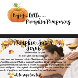 Pure Bliss Massage & Wellness - Pumpkin Sugar Scrub October 1st-31st